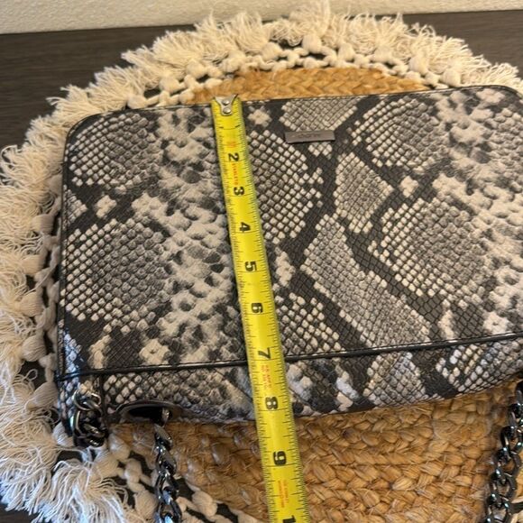 Aldo Womens NWOT Snake Print Chain Strap Shoulder Bag - Picture 5 of 11